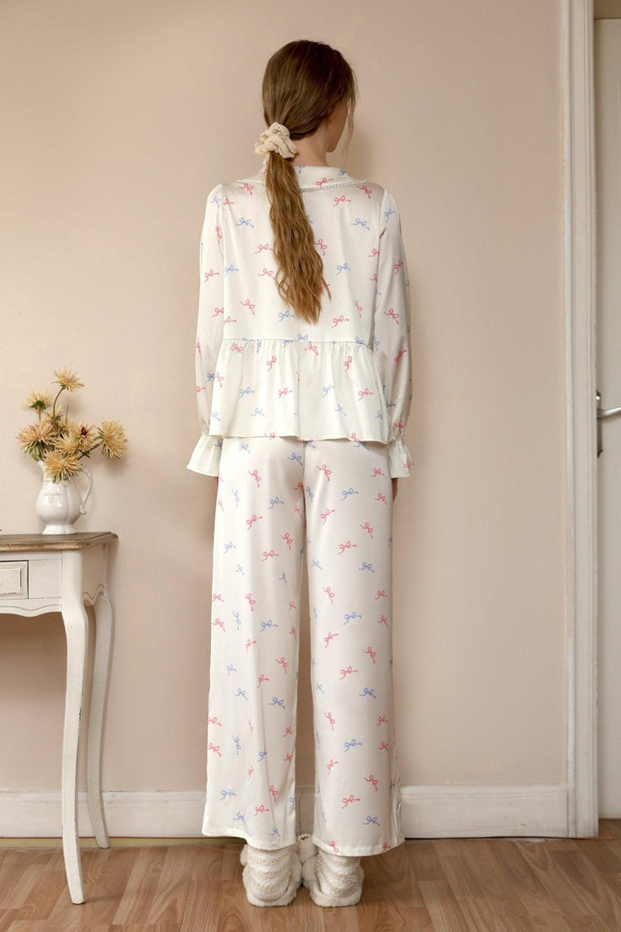 Z Sweet Printed Loungewear and Pearl Embellishments | Musebree - Musebree