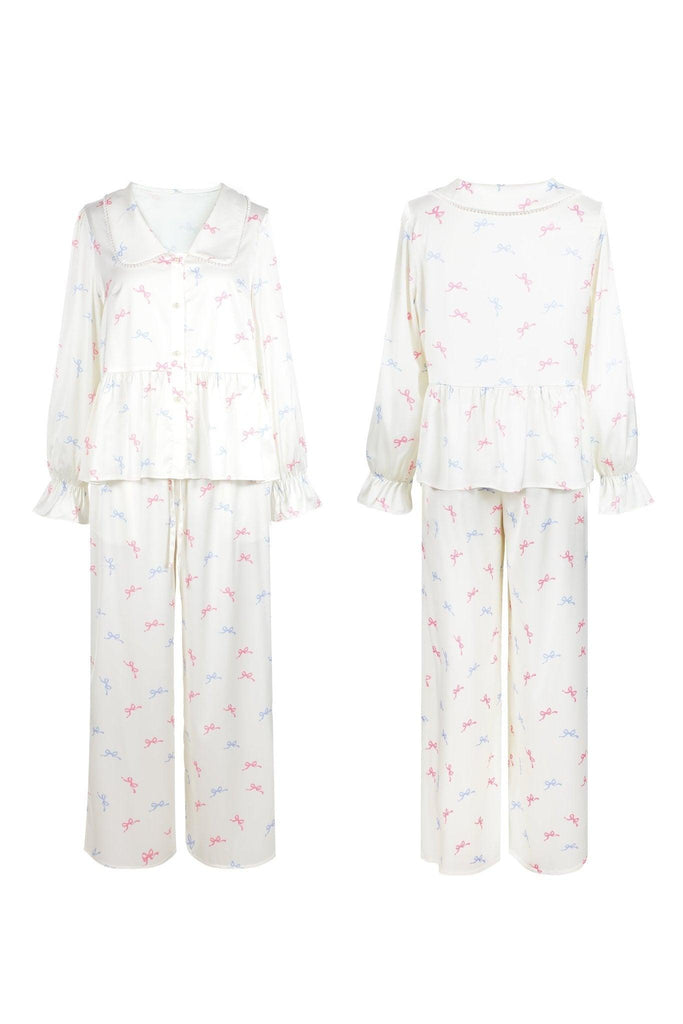 Z Sweet Printed Loungewear and Pearl Embellishments | Musebree - Musebree