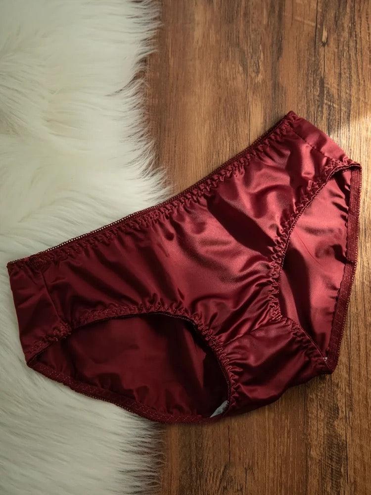 U【Valentine's Day】Romantic Burgundy Bra Set Comfortable Fit Highlights Feminine Curves | Musebree - Musebree